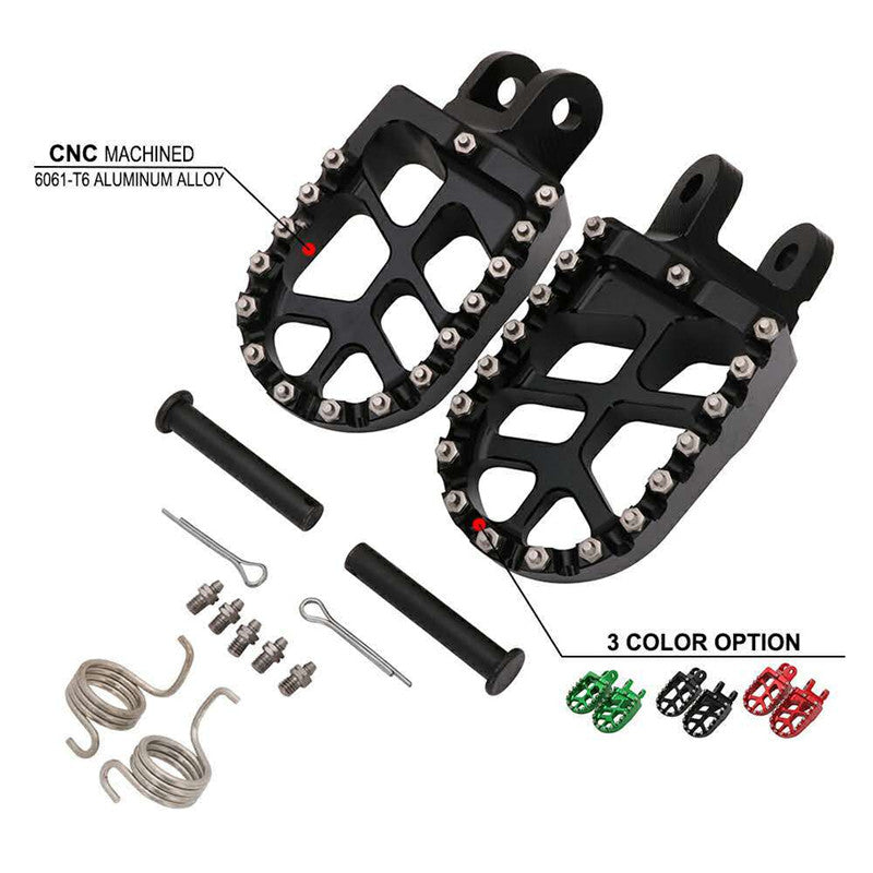 Off-road Motorcycle CNC Aluminum Pedals for Enhanced Performance