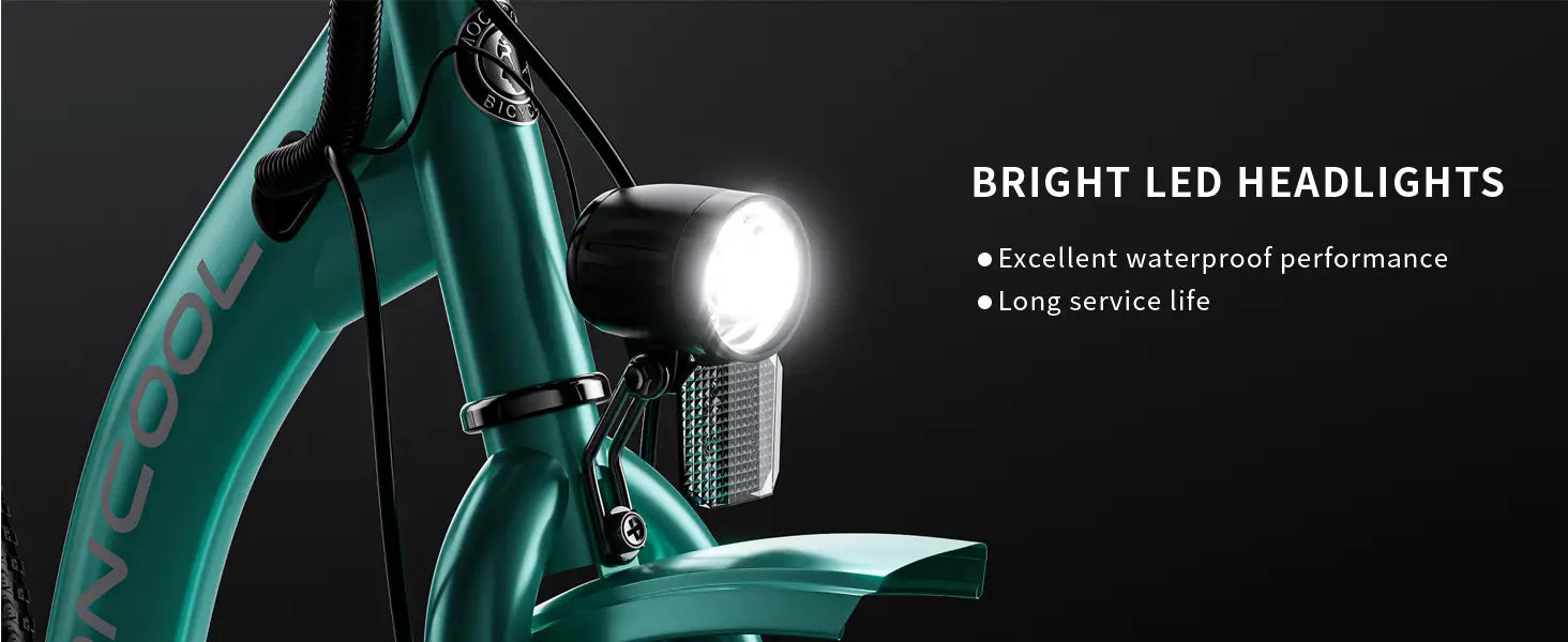 MOONCOOL Electric Tricycle for Adults 24’’ Electric Trike 350W 36V 40Miles Range