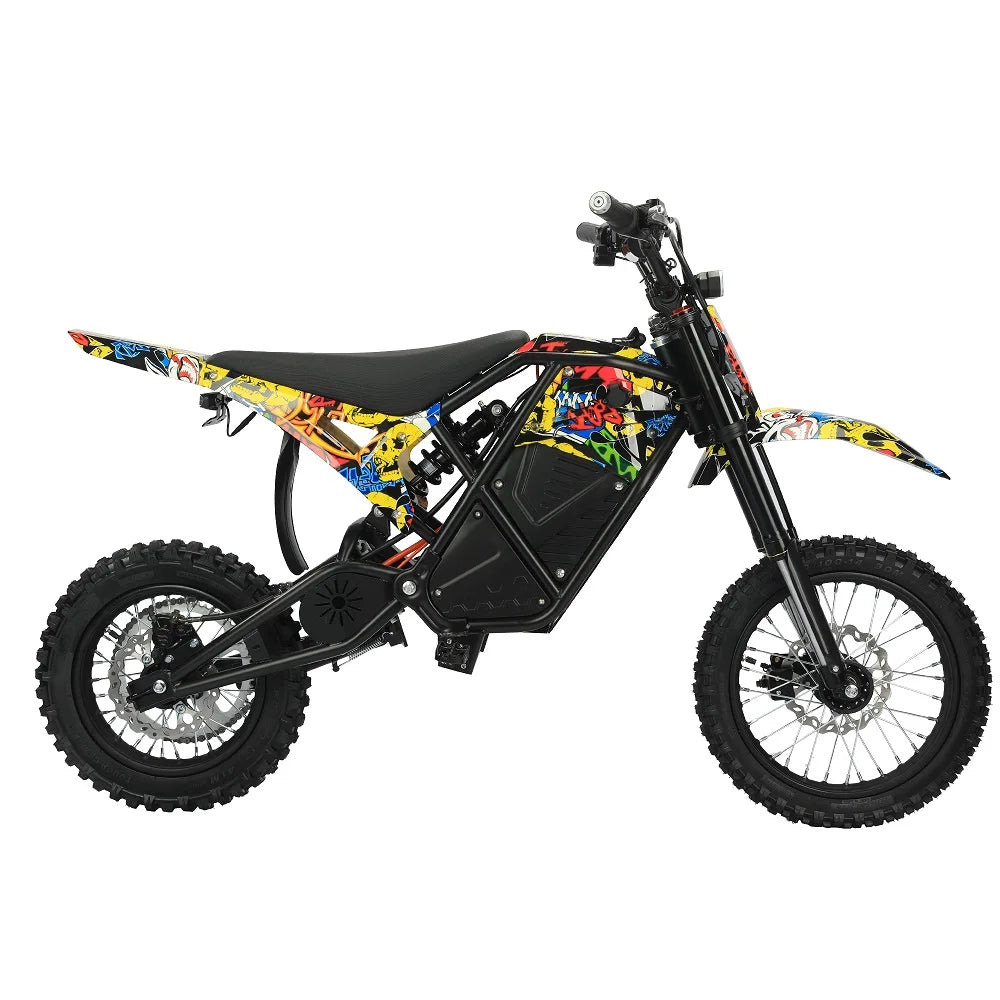 US in Stock Electric Mountain Bike 2000W Colorful Adults Dirt Bike with Hydraulic Disc Brakes