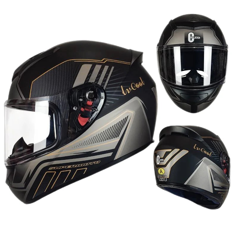 OEM/ODM Full Face Motorcycle Helmet Crash Resistant Quick Release Closure Cascos Dot Certified Motocross Helmet New Condition