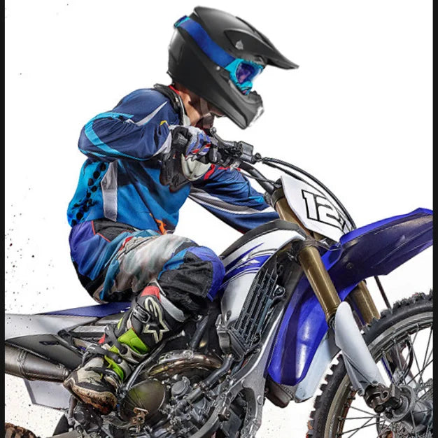 Competitive Price Downhill Motocross Helmet ABS Material Quick Release Off-Road Motorcycle Dirt Bike Riding New Condition