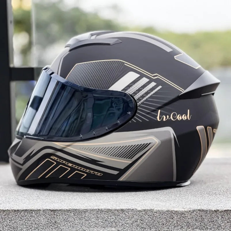 OEM/ODM Full Face Motorcycle Helmet Crash Resistant Quick Release Closure Cascos Dot Certified Motocross Helmet New Condition