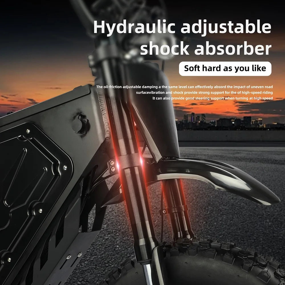 Hot Selling Electric Dirt Bike 1500W for Adults - 60V Power, Alloy Frame Mountain Bike from US Warehouse