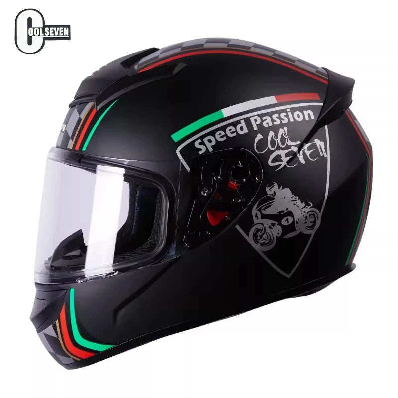 OEM/ODM Full Face Motorcycle Helmet Crash Resistant Quick Release Closure Cascos Dot Certified Motocross Helmet New Condition
