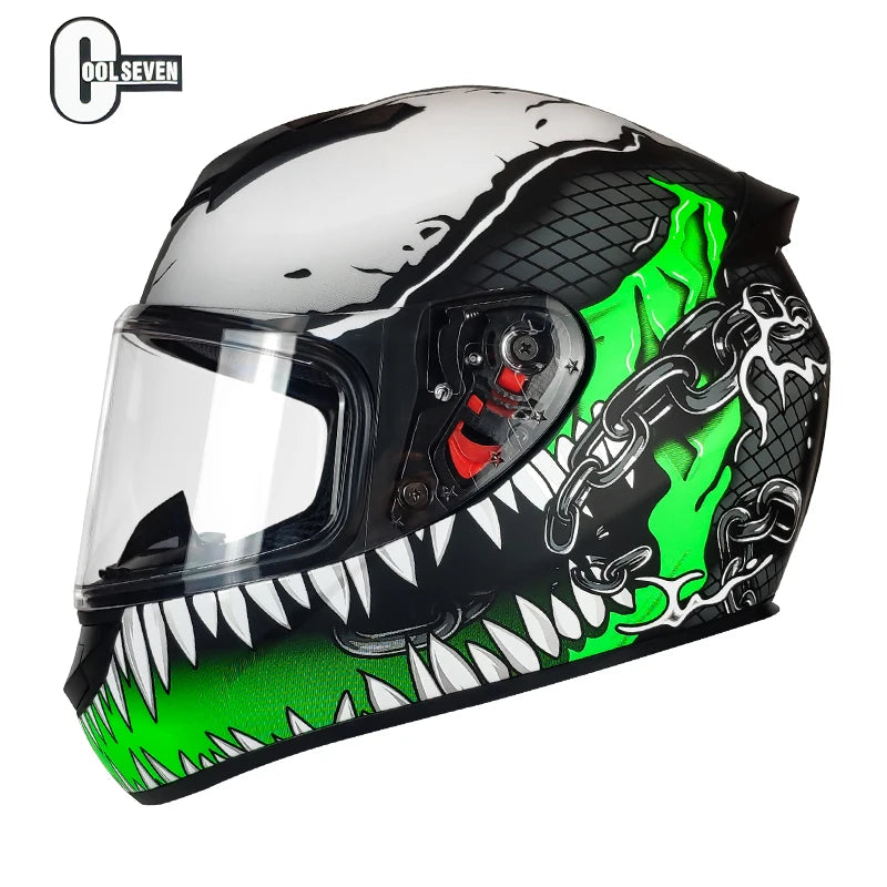 OEM/ODM Full Face Motorcycle Helmet Crash Resistant Quick Release Closure Cascos Dot Certified Motocross Helmet New Condition
