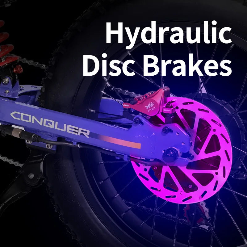 HEZZO D5 Electric Cross Bike 3000W 60V 30Ah Powerful Ebike 20Inch 70KM/H 160Nm  Fashion Ebike Electric  Dirt Bike US Warehouse