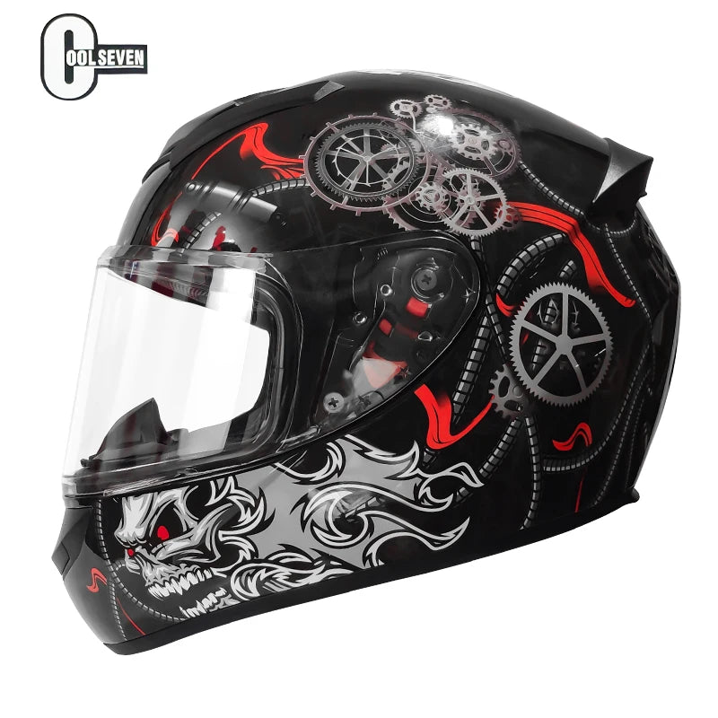 OEM/ODM Full Face Motorcycle Helmet Crash Resistant Quick Release Closure Cascos Dot Certified Motocross Helmet New Condition