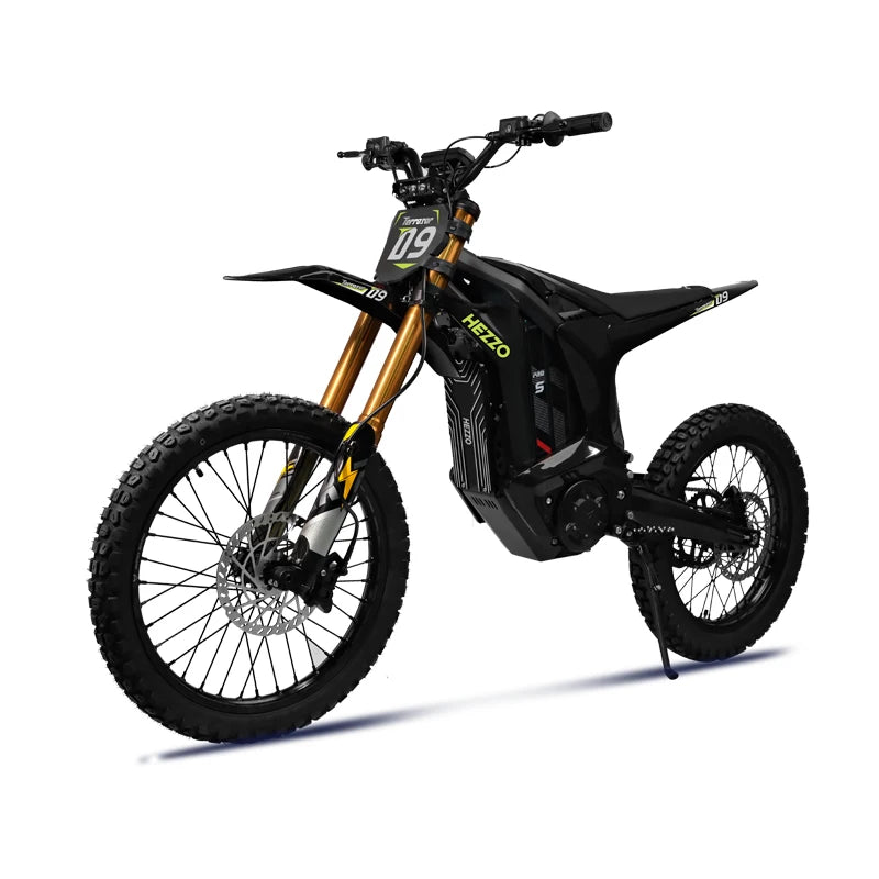 HEZZO 72V Electric Motorcycle 20000w Lithium Middrive Electric Dirt Bike 45Ah Powerful Bike Electric Motorcycle Factory Stock