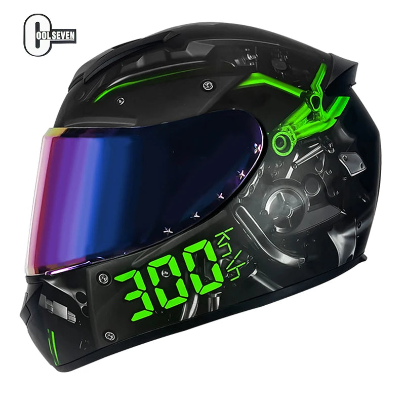 Hot Selling 2025 Full Face Classic Design Helmet  Advanced Unisex Motor Helmet Full Face Dot Certificate Motocross Helmet