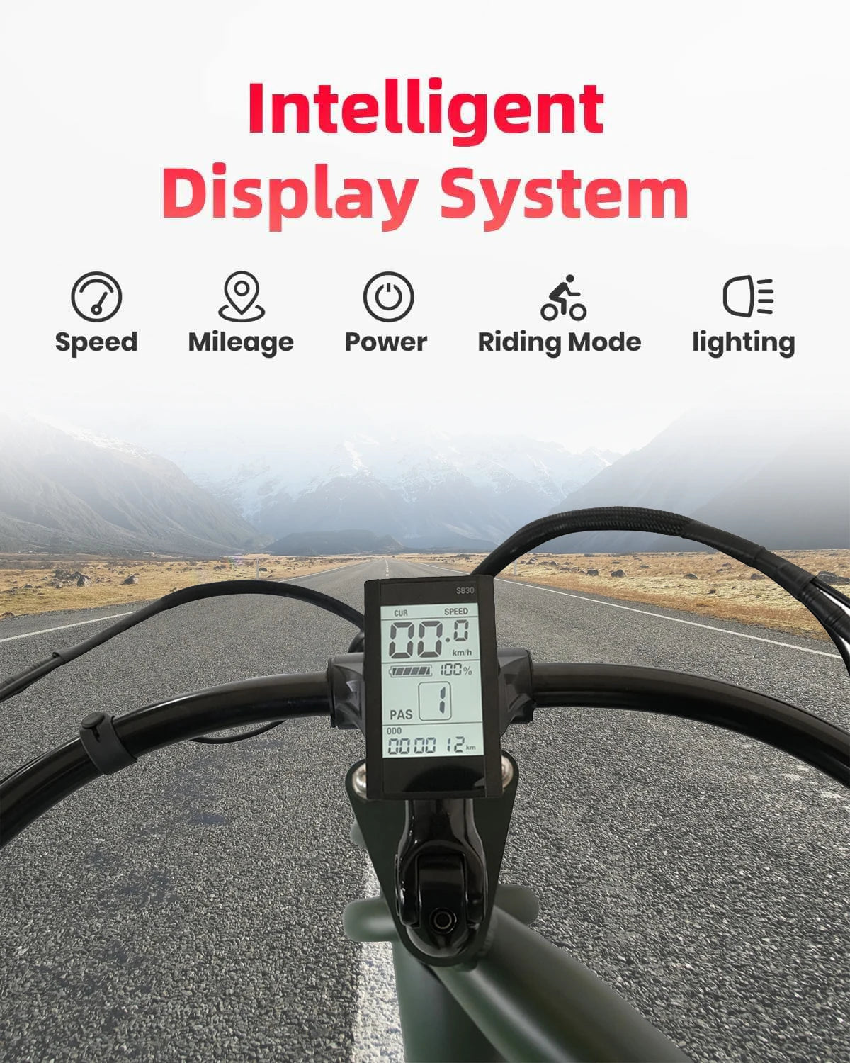 US Warehouse Electric Mountain Bike 500w 48v Aluminum Frame Electric Dirt Bike with 3-7 Delivery Service