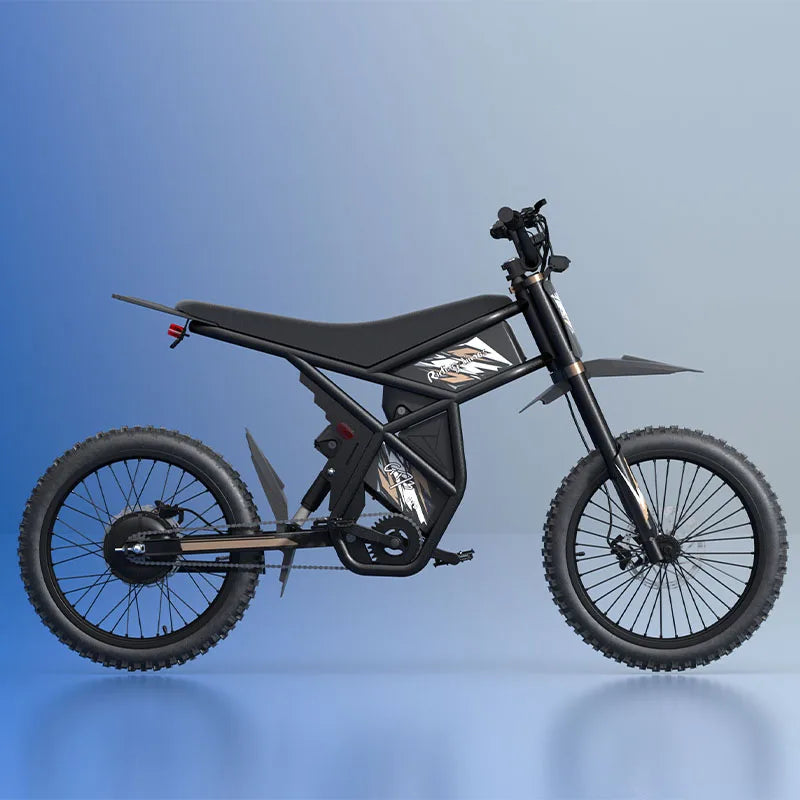 Ridingtimes GT73PRO US EU Warehouse 60V for US 3000W EU 250W Electric All Terrain Ebike Full Suspension Electric Dirt Bike