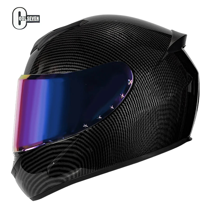 Hot Selling 2025 Full Face Classic Design Helmet  Advanced Unisex Motor Helmet Full Face Dot Certificate Motocross Helmet