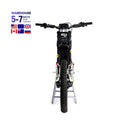 Powerful 16.8KW 72V 40AH Electric Motorcycle NFC Dashboard IP68 Protection 610n.m Torque Electric Dirt Bike in Stock