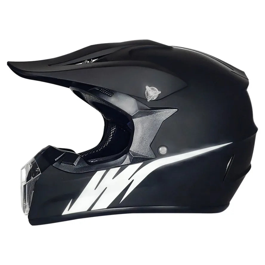 DOT Approved  Motocross Full Face Helmet Durable Protective Motorbike Crash Helmet  Breathable Safety Off-road Motocross Helmet