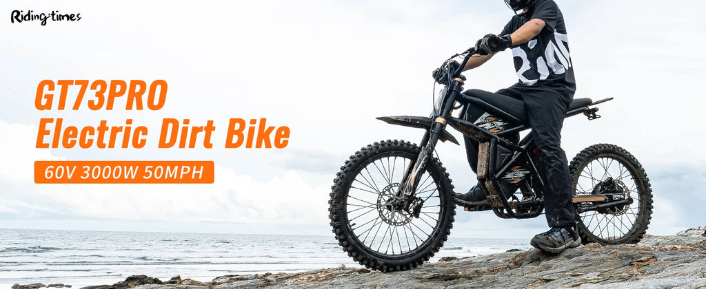 Sunnytimes GT73 PRO All Terrain 25" Off-Road Electric Fat Tire Bike