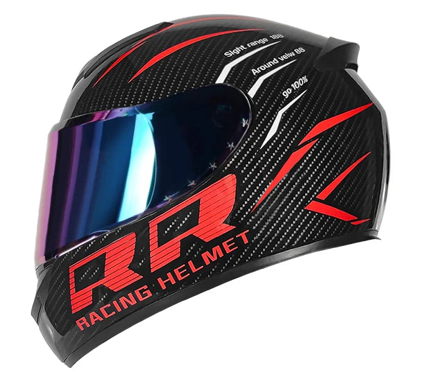 Hot Selling 2025 Full Face Classic Design Helmet  Advanced Unisex Motor Helmet Full Face Dot Certificate Motocross Helmet