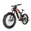 Hezzo Carbon Fiber Ebike BAFANG M620 52V 1000W Mid Drive 160N.M 26*4.8 Fattire 21Ah LG Electric Dirt Bike Emtb USA EU Warehouse