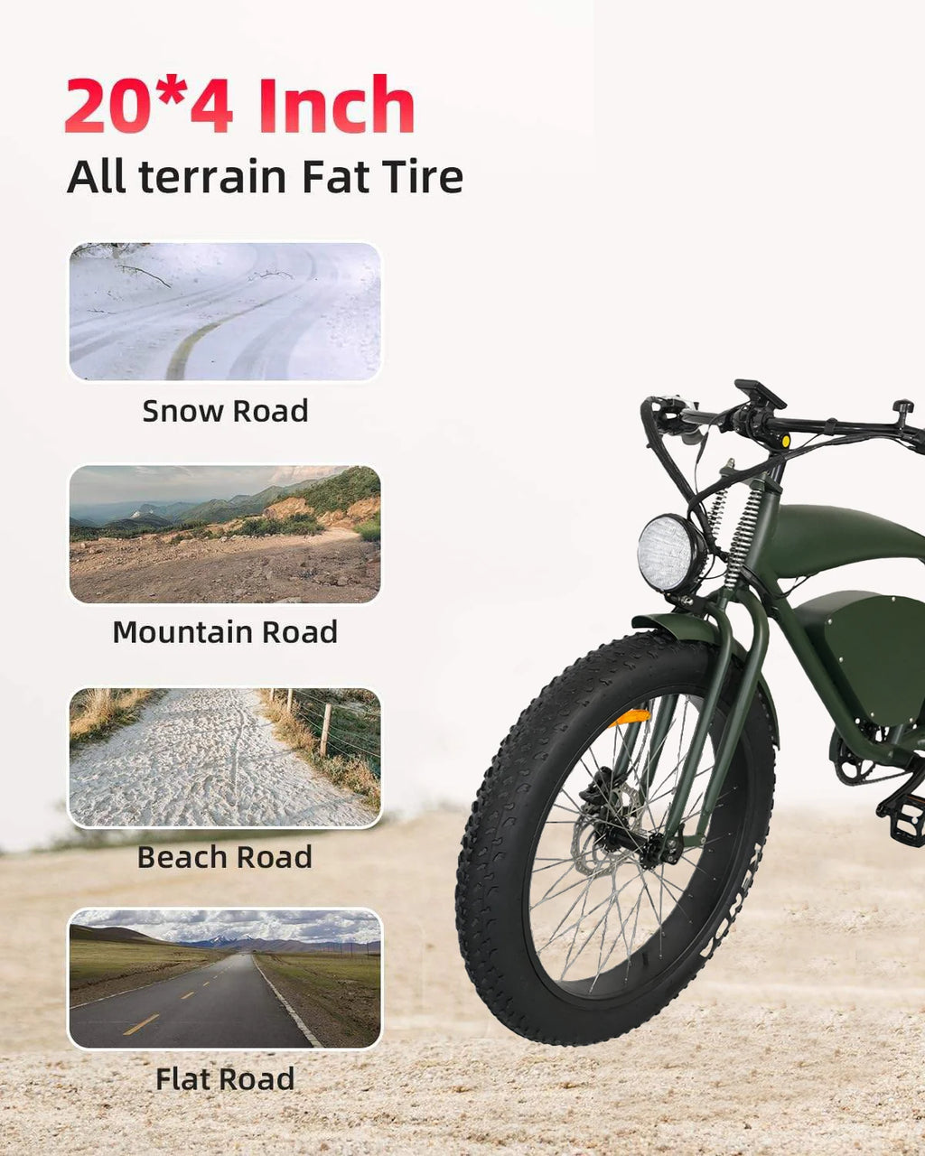 US Warehouse Electric Mountain Bike 500w 48v Aluminum Frame Electric Dirt Bike with 3-7 Delivery Service