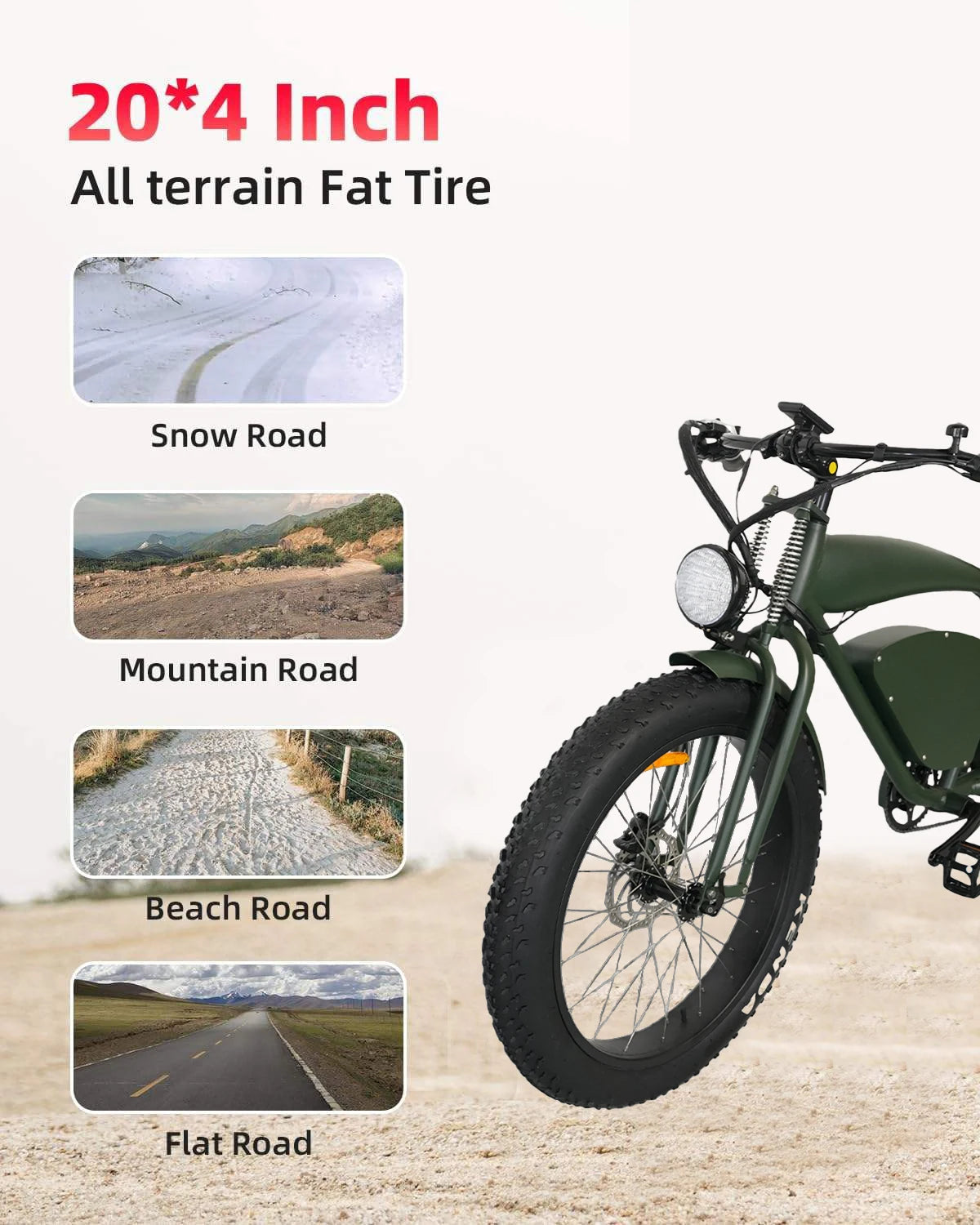 US Warehouse Electric Mountain Bike 500w 48v Aluminum Frame Electric Dirt Bike with 3-7 Delivery Service