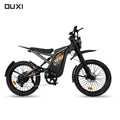 EU OUXI Offroad Tire Electric Bike Adults 60V Full Suspension Hybrid Mountain E Bike Customizable Lithium Battery Bike GT2000