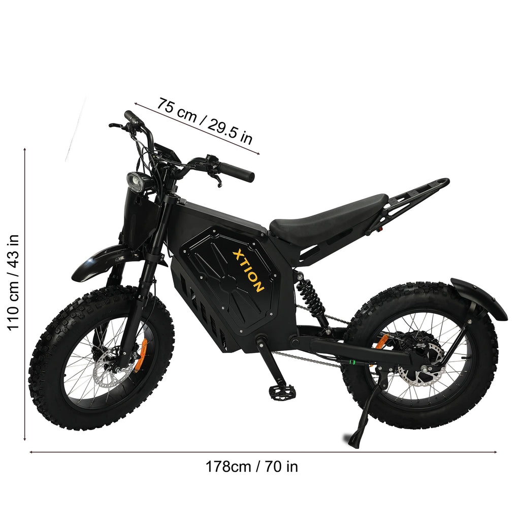 Electric Mountain Bike for Adults, 3000W E-bike , 45 MPH & 60 Miles Range, 60V 25AH Removable Battery Dual Shock Absorber E Bike