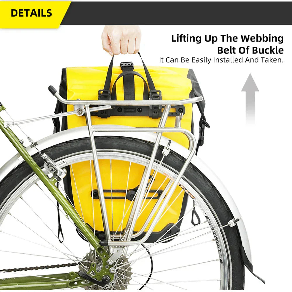 25L Waterproof Bike Pannier Bag