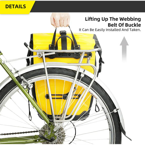 25L Waterproof Bike Pannier Bag